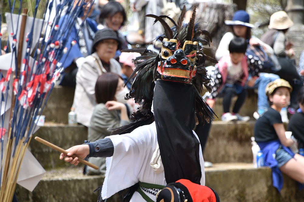 箱崎獅子舞の画像