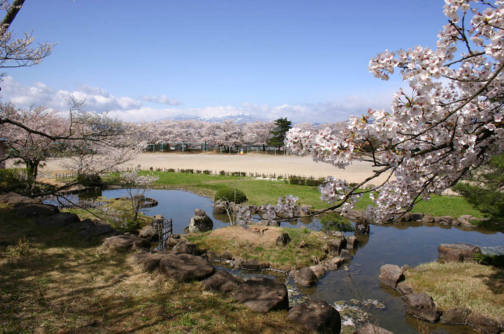 梁川城跡