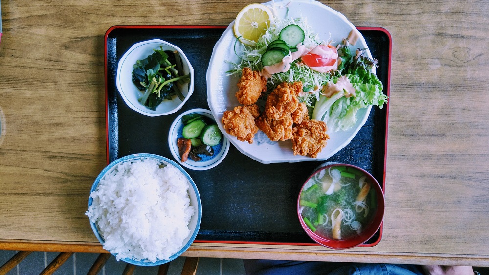 みずのからあげ定食